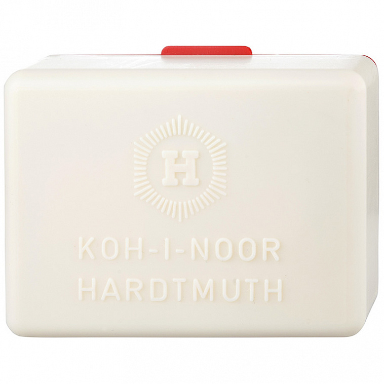 Ластик-клячка Koh-I-Noor "6426" Super Extra Soft, 37*25*10 мм, красный, пластик. футляр 606x758