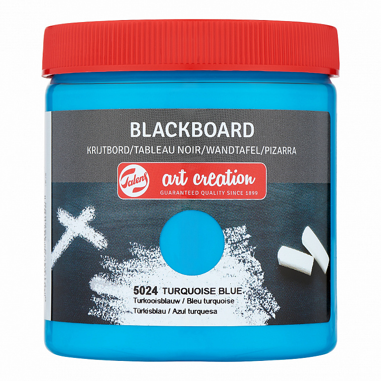 Краска меловая "Art Creation Blackboard" 250 мл, цв. 5024 Сине-бирюзовый 606x758