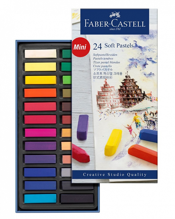 Набор сухой пастели Faber-castell "Creative Studio" 24 цв Mini