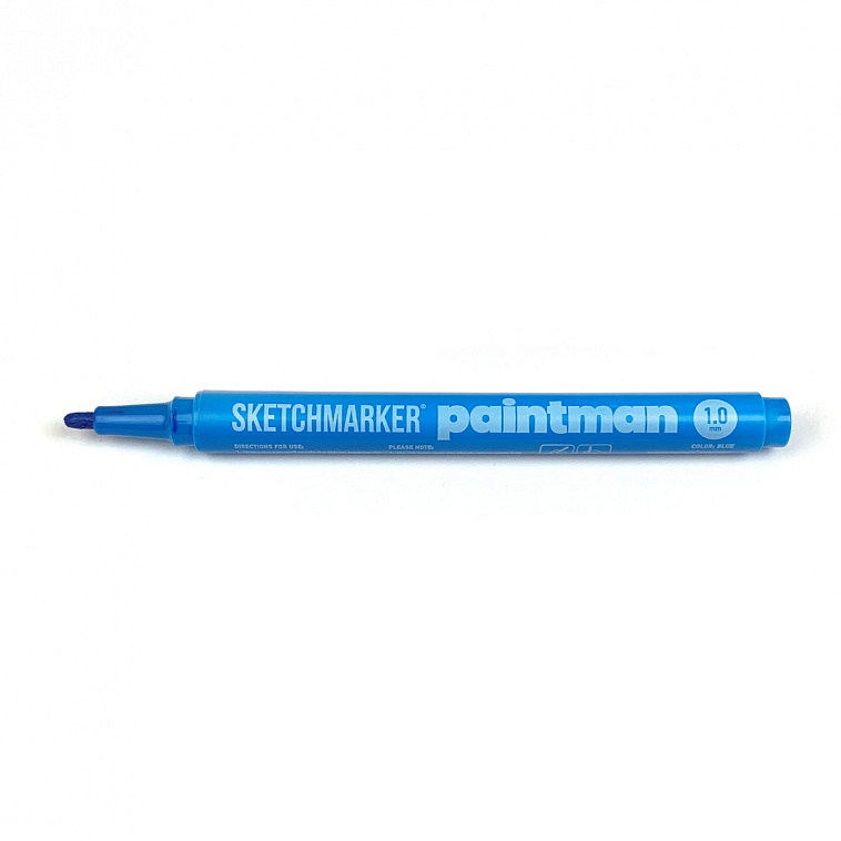 Маркер перманентный SKETCHMARKER "Paintman" 1,0 мм, цв. синий 606x758
