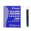 Картриджи для ручек Pilot "Parallel Pen" 6 шт, цвет синий