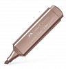 Текстовыделитель Faber-castell "TL 46" розовый металлик, 1-5 мм 1
