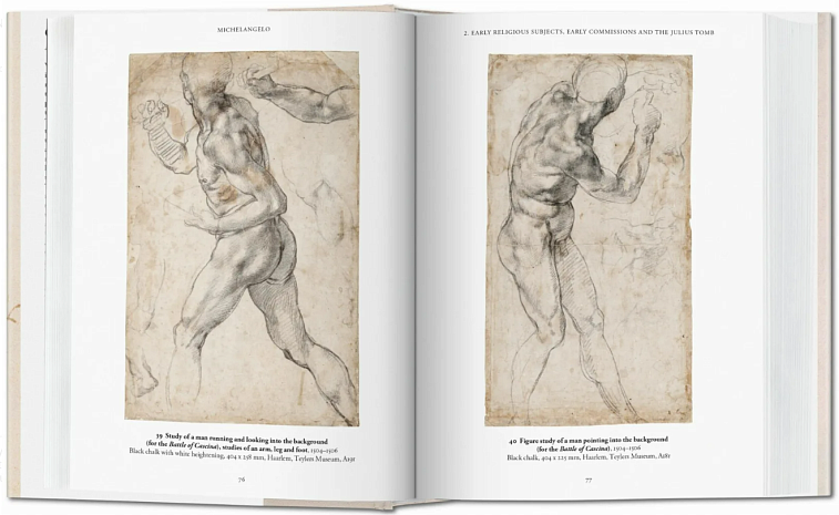 Книга "Michelangelo. The Graphic Work" 606x758