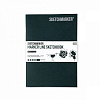 Скетчбук для маркеров Sketchmarker "MARKER LINE" 17,6х25 см 16 л 160 г мягкая обложка, темно-зеленый