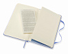 Записная книжка в линейку Moleskine "Classic" Pocket 9x14 см 192 стр., обложка голубая гортензия 5
