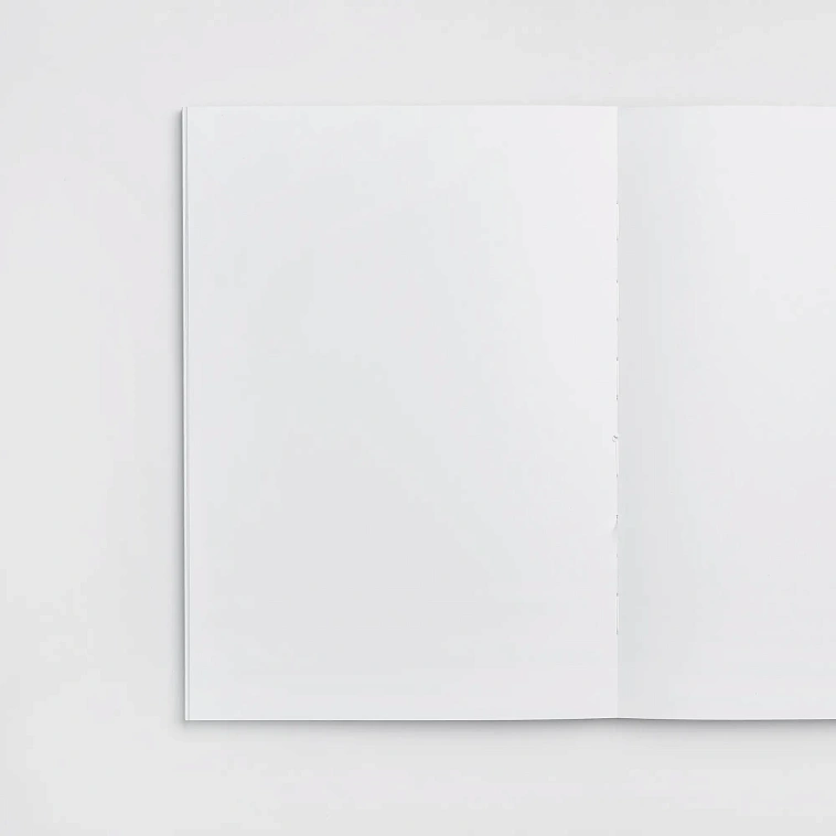 Скетчбук FALAFEL BOOKS А4 Ice white Paper Simple на гибком переплете 606x758