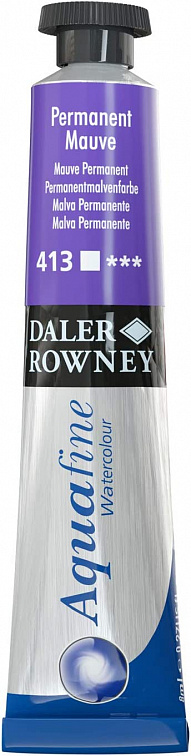 Акварель Daler-Rowney "AQUAFINE" в тубе 8 мл, сиреневый 606x758