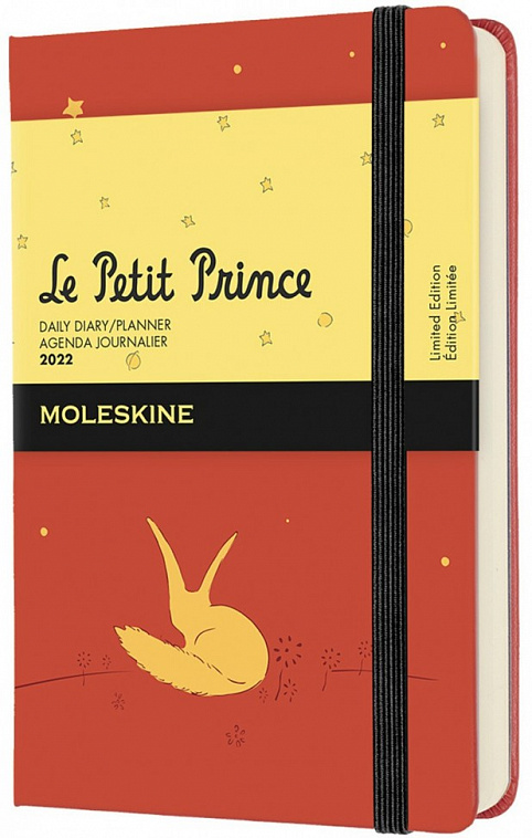 Ежедневник Moleskine "LE L`PETIT PRINCE" Pocket 90x140 мм 400 стр. Оранжевый