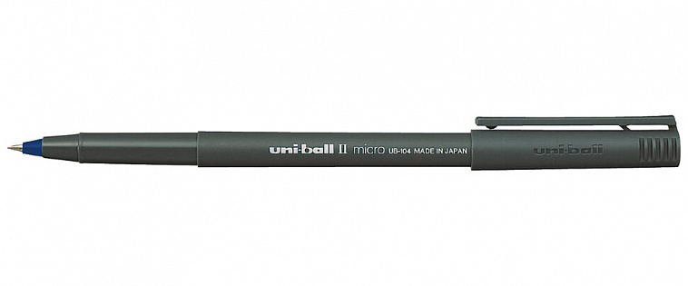 Роллер UNI "UB-104" 0,5 мм, синий