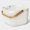 Корзинка для хранения KK/home" 23,5х24х18 см, цвет белый 2