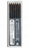 Набор стержней для цангового карандаша Cretacolor 6 шт 5,6 мм, сепия светлая 