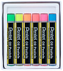 Набор пастели масляная Pentel 6 цв,  флуоресцентная 2