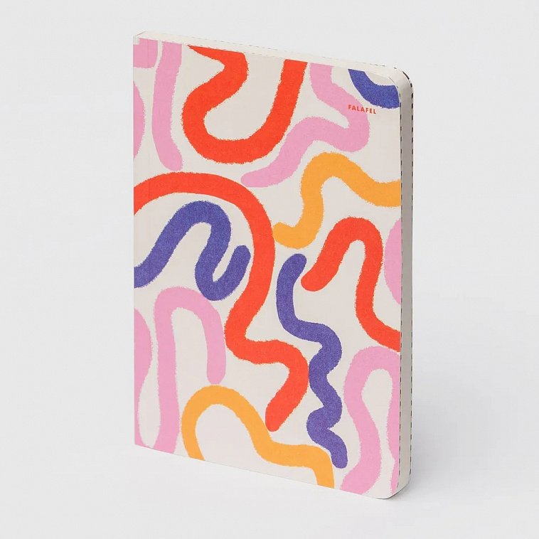 Блокнот для записей FALAFEL BOOKS А6B Confetti firework 606x758