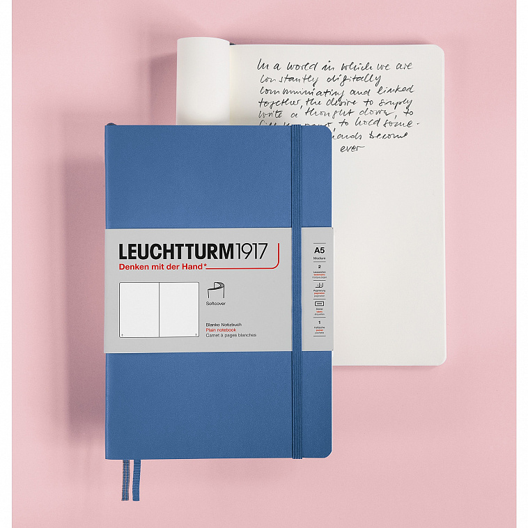 Книга для записей в точку Leuchtturm1917 "Muted Colours" Medium А5, зеленый