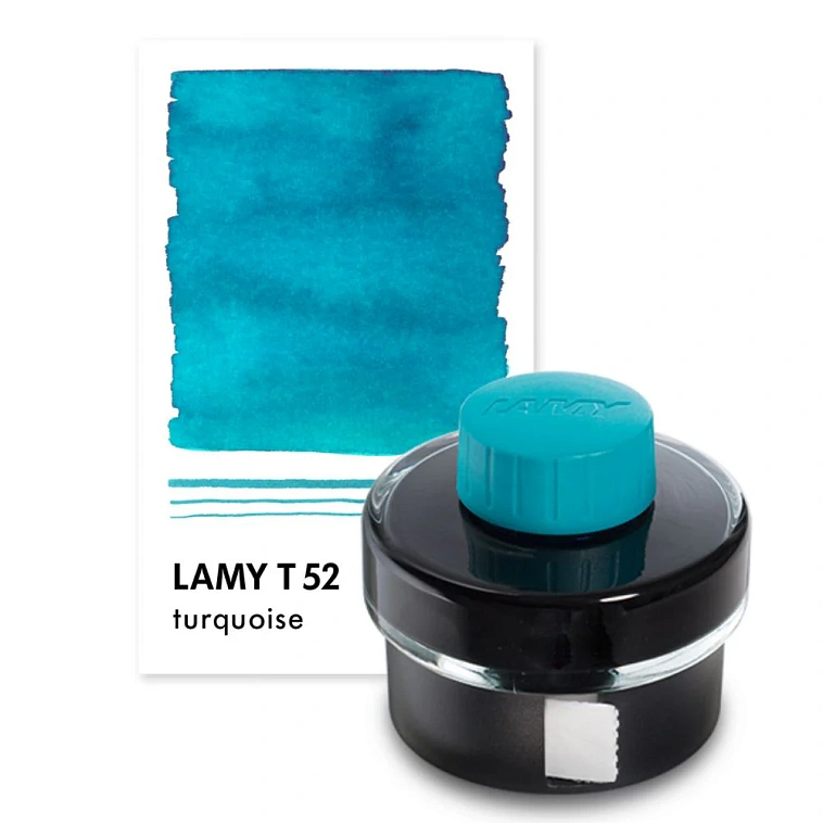 Чернила LAMY T52 в банке 50 мл Бирюзовый 606x758