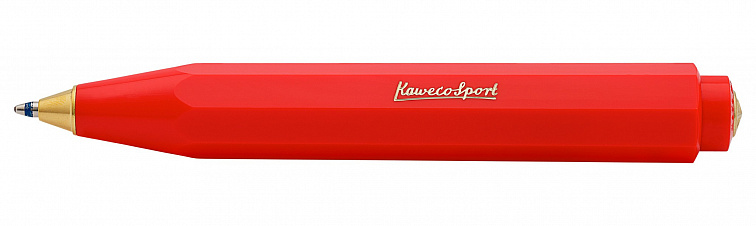 Ручка шариковая Kaweco CLASSIC Sport 1,0 мм, корпус красный 606x758