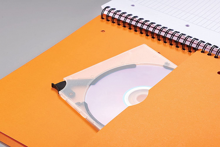 Бизнес-тетрадь в клетку OXFORD International ActiveBook A4+ двойная спираль, пластиковая обложка