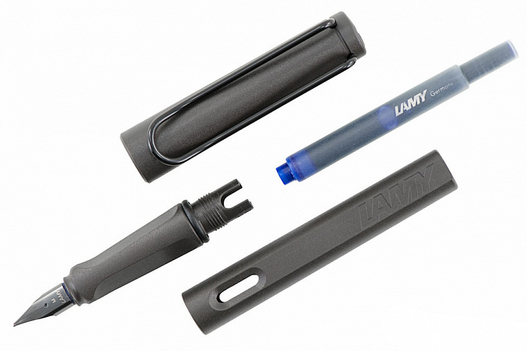 Ручка перьевая LAMY 017 safari, Умбра