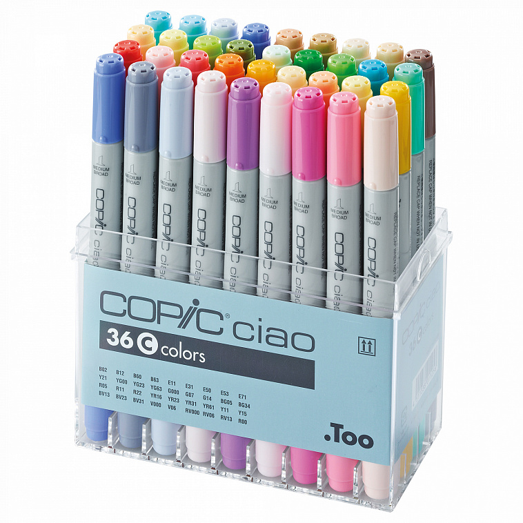 Набор маркеров Copic "Ciao" 36 шт Set C