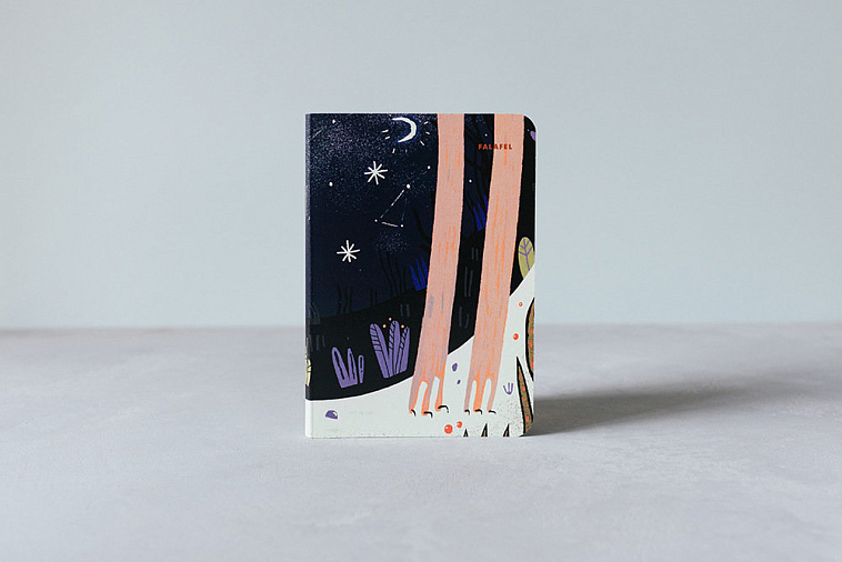 Блокнот FALAFEL BOOKS А6 Evening promenade, 40л, 80г, без линовки 606x758