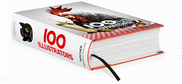 Книга "100 Illustrators" 606x758