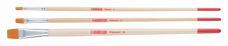 Набор кистей Синтетика Talens "Art Creation" 3 шт (пл № 4,8,16) длинная ручка 606x758