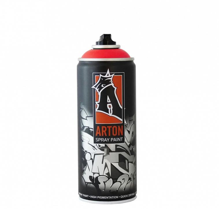 Краска для граффити Arton 400 мл в аэрозоли, Classic Red 606x758