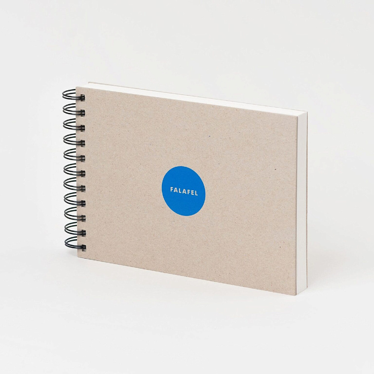 Скетчбук для акварели FALAFEL BOOKS А5 S5 Grey Aquar, 200 гр, 50 л 606x758