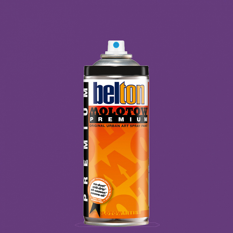 Аэрозольная краска Molotow Premium "belton" 400 мл #068 blackberry 606x758