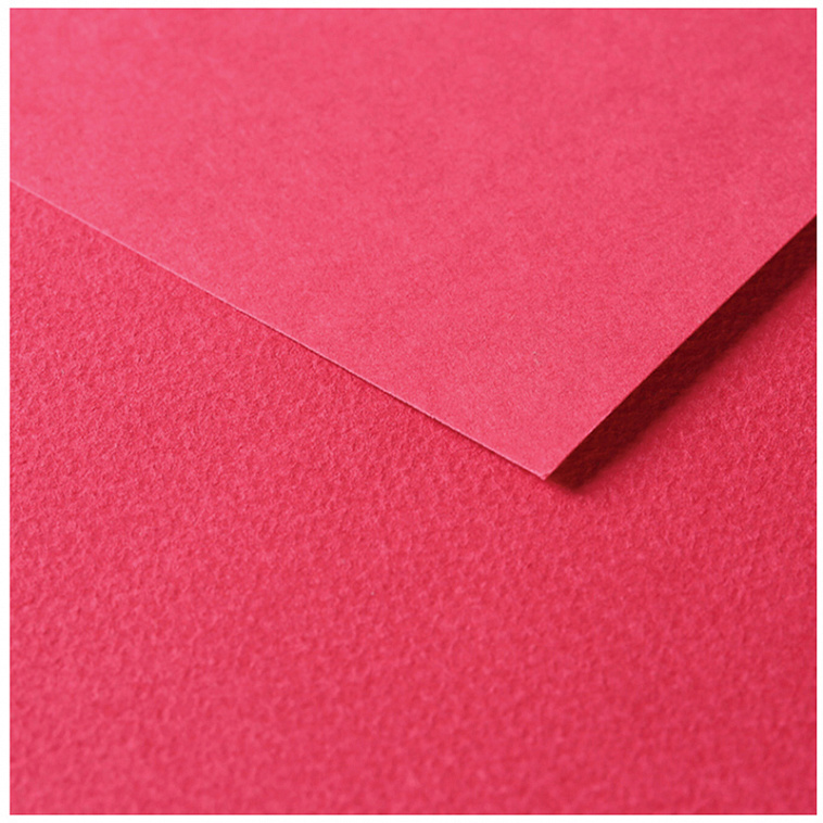 Бумага цветная Clairefontaine "Tulipe" 50х65 см 160 г, легкое зерно, красный 606x758