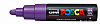 Маркер UNI "POSCA" PC-7M, 4,5-5,5 мм, наконечник пулевидный, цвет фиолетовый