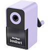 Точилка механическая Berlingo "Instinct", цвета фиолетовый, пласт. корпус, инд. упак.