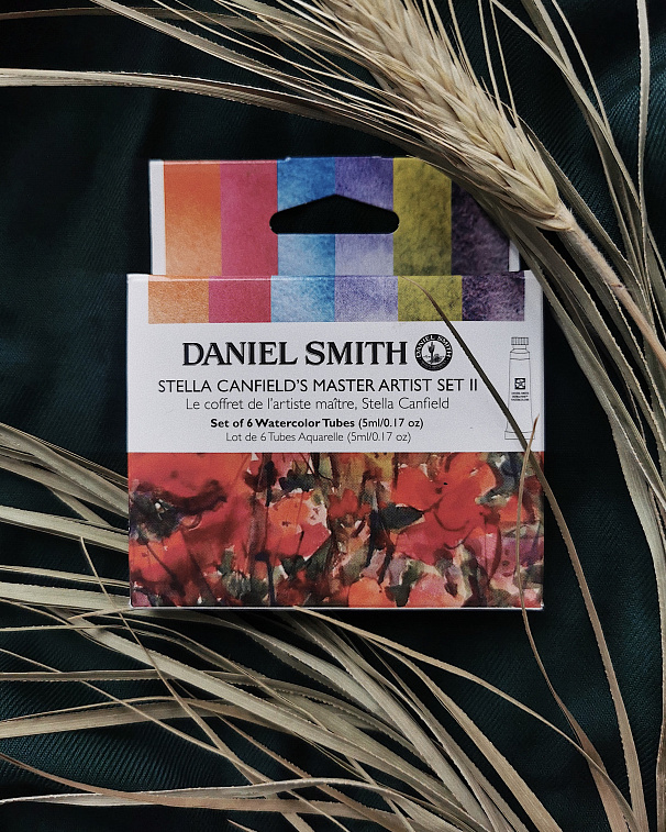 Набор акварели Daniel Smith Stella Canfield's Master Artist Set II, в тубах 6 цв*5 мл