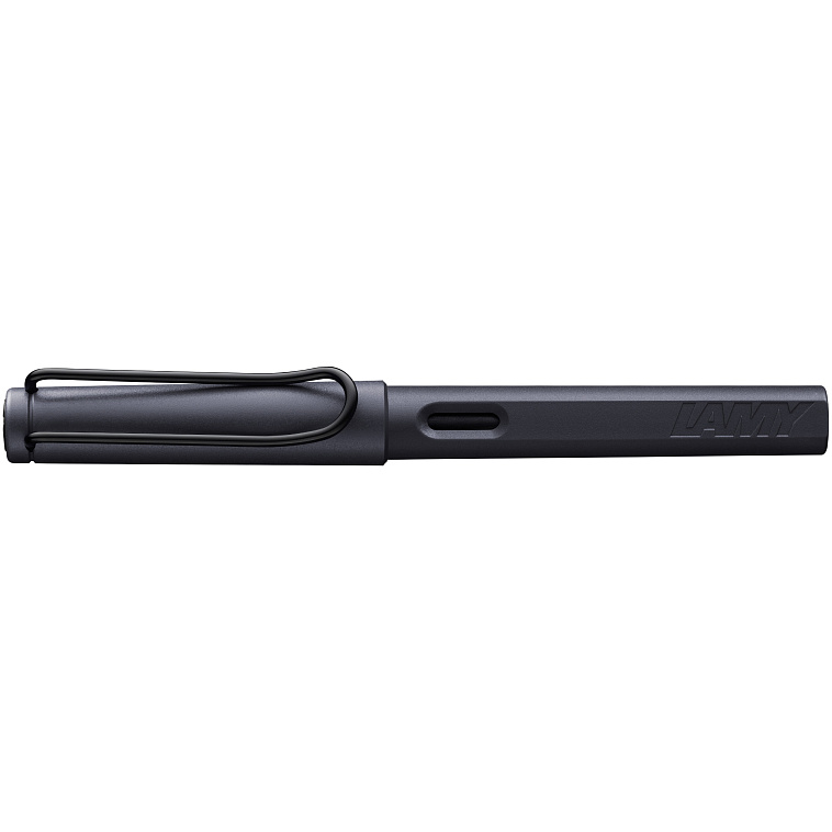 Ручка перьевая Lamy Steel Black 0E2 safari 606x758