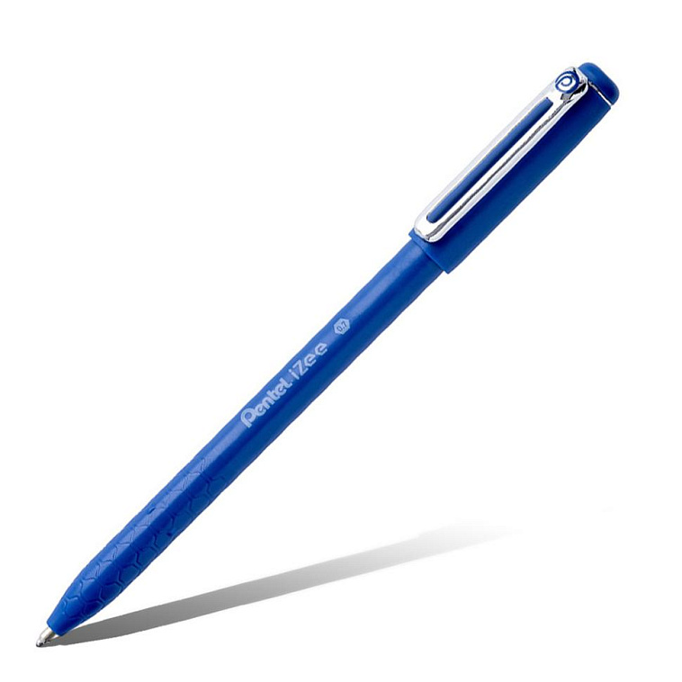 Ручка шариковая Pentel "iZee" синий матовый корпус, синяя, 0,7 мм 606x758