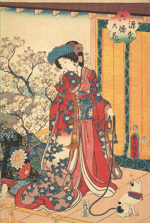 Блокнот "Белые лепестки подобны снегу" 606x758