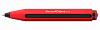 Ручка шариковая Kaweco AC Sport 1,0 мм, корпус красный с черными вставками 1