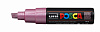 Маркер UNI "POSCA" PC-8K, до 8,0 мм, наконечник скошенный, цвет розовый металлик