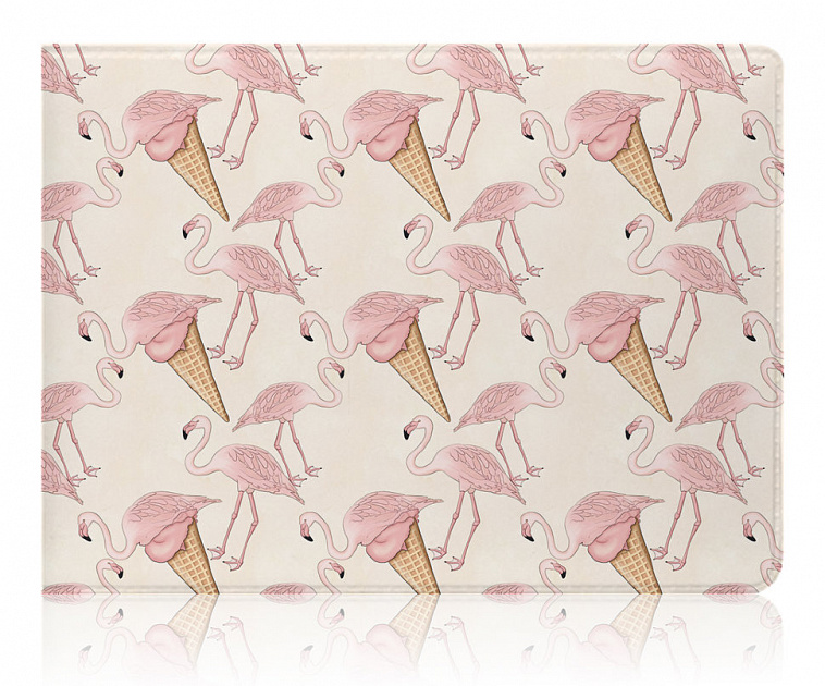Обложка для студенческого "Flamingo Ice cream" 