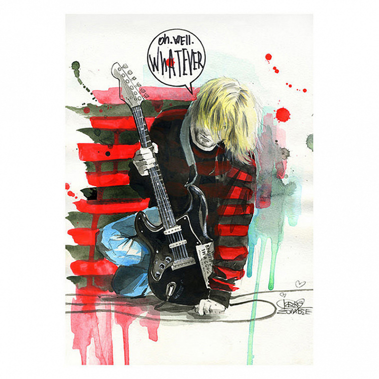 Постер Принт «Kurt» by Lora Zombie A3