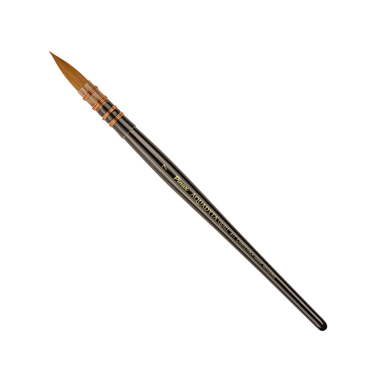 Кисть синтетика №7 круглая Pinax "AQUADYTA Quill" 606x758