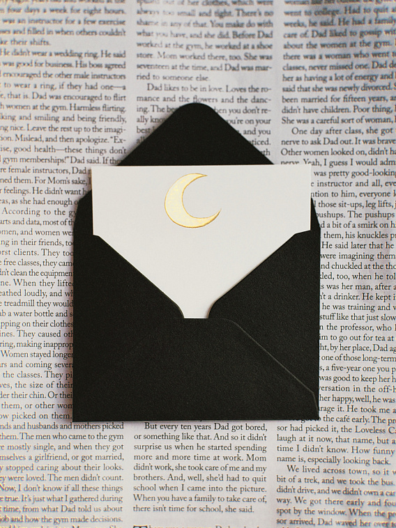 Набор для письма ISKVSSNO Cresent (полумесяц) B7 606x758