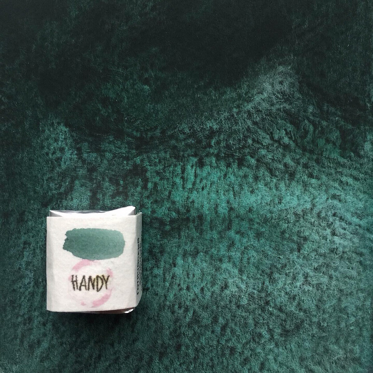 Акварель "Handy" кювета 2 мл, Готический зеленый 606x758