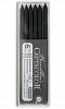 Набор стержней для цангового карандаша Cretacolor 6 шт 5,6 мм, черный мел 
