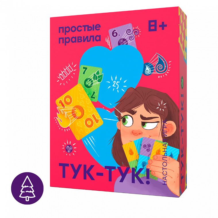 Игра настольная Простые правила "Тук-Тук" 606x758