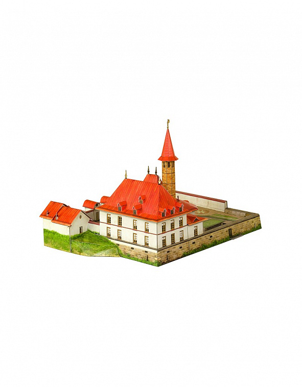Сборная модель из картона Архитектурные памятники "Приоратский дворец"