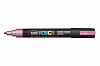 Маркер UNI "POSCA" PC-5M, 1,8-2,5 мм, наконечник пулевидный, цвет розовый металлик 1