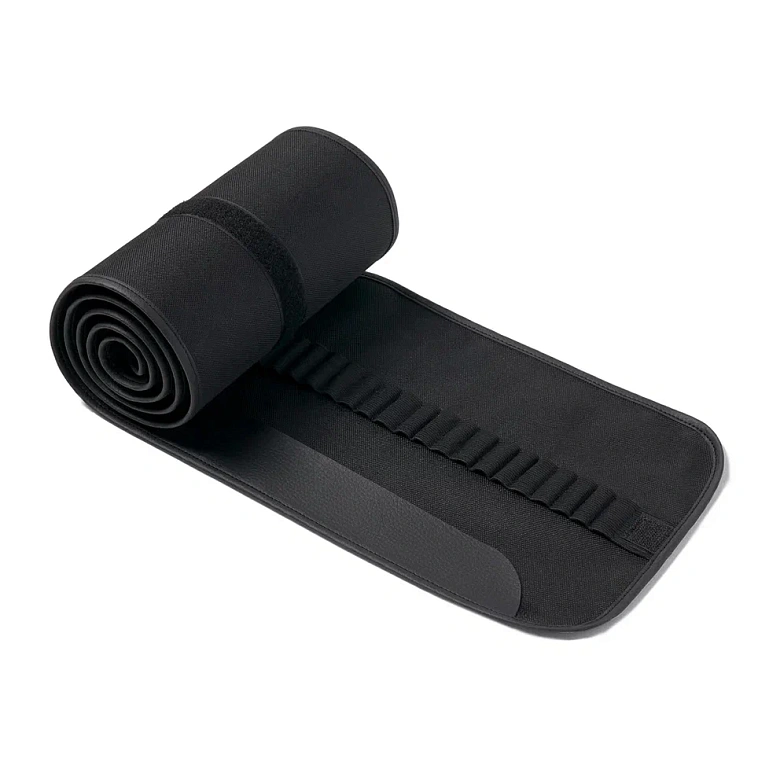 Скрутка для карандашей и ручек Малевичъ, 147х21 см, черная 606x758