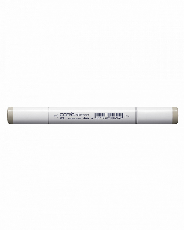 Маркер COPIC sketch W4 (теплый серый, warm gray) (оттенок №4) 606x758