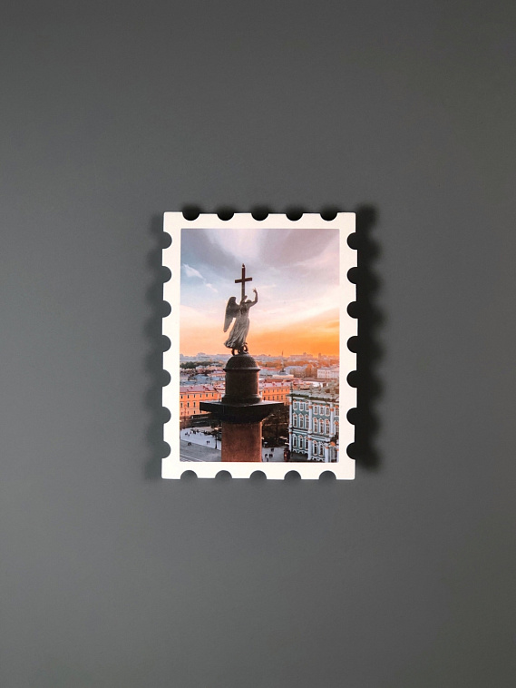 Открытка "Колонна" 93х67 мм 606x758